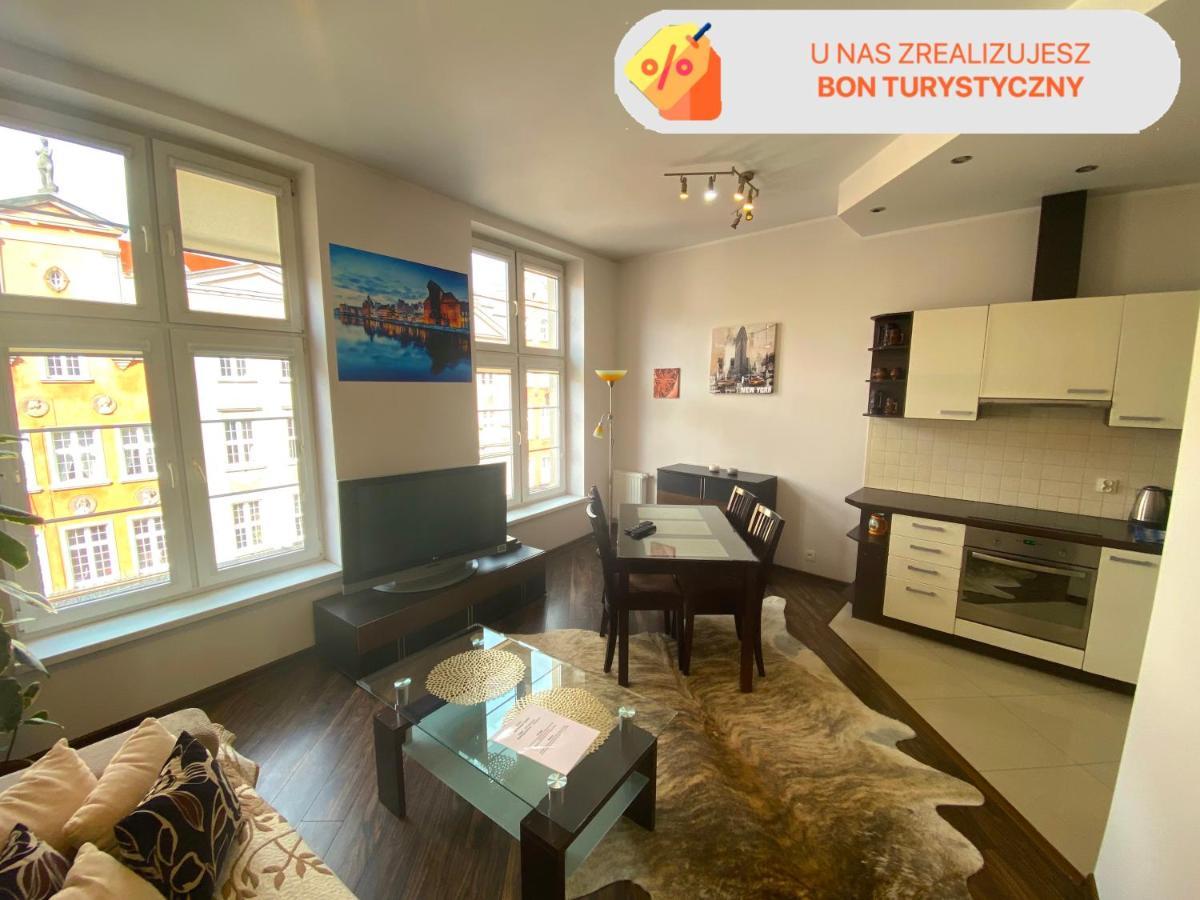 Gdanskie Apartamenty - Apartamenty - Dluga Z Widokiem Na Ratusz I Nad Motlawa Buitenkant foto